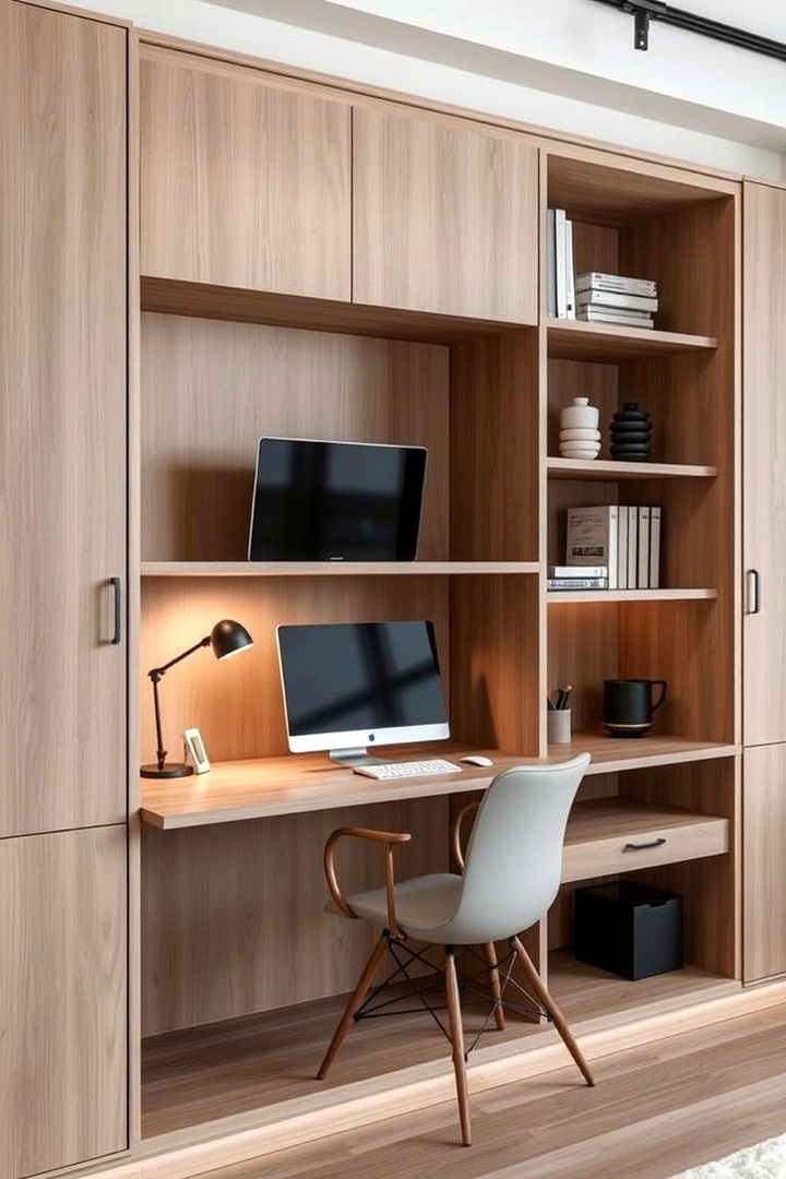 Adjustable Modular Built in Desk Systems - 22 Built-in Desk Ideas