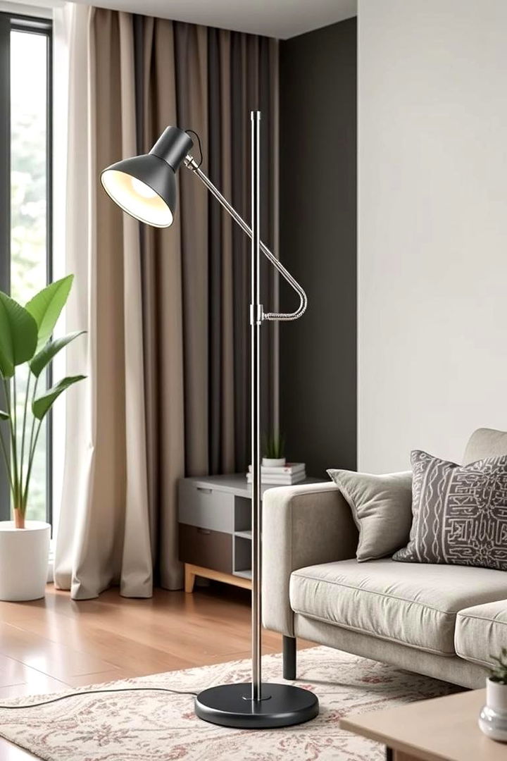 Adjustable Multi Functional Lamps - 22 Living Room Floor Lamp Ideas and Inspiration