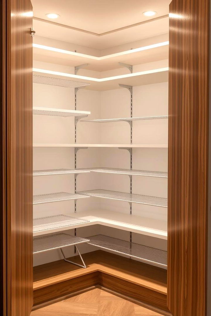 Adjustable Shelf Systems - 22 Blind Corner Kitchen Cabinet Ideas