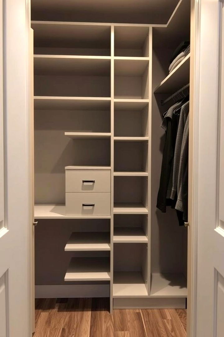 Adjustable Shelving Systems - 22 Hall Closet Organization Ideas