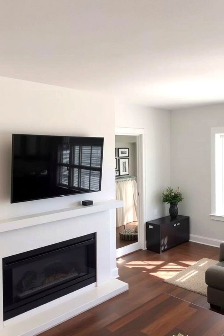 Adjustable Tilt Mounts - 22 Tv Over Fireplace Ideas