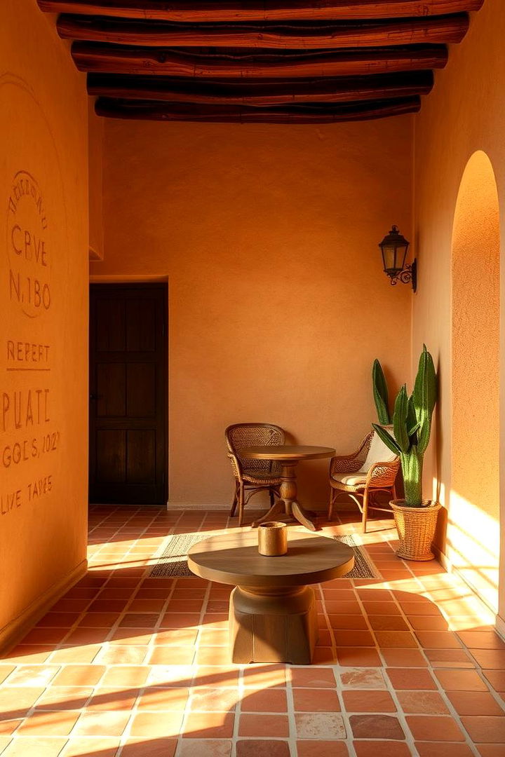 Adobe and Terracotta Elements - 22 Southwestern Living Room Ideas