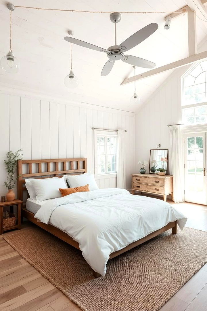 Adopting an Open and Airy Layout - 22 Farmhouse Bedroom Ideas