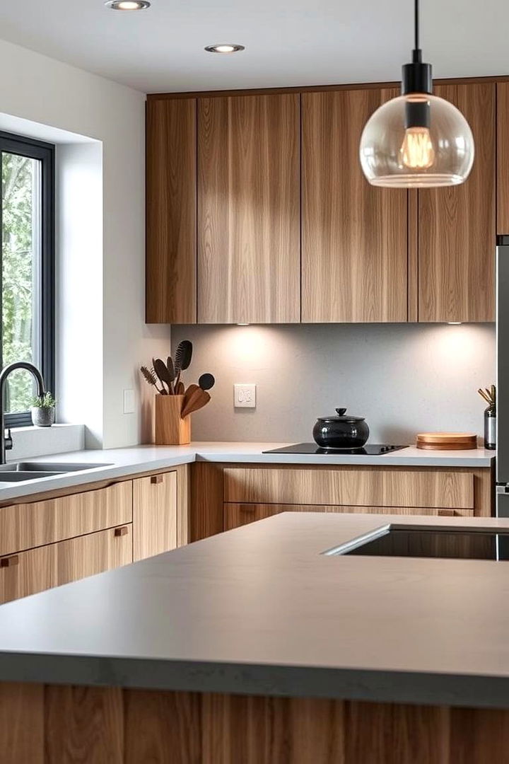 Adopting the Trend of Matte Finishes - 22 what color countertops go with oak cabinets