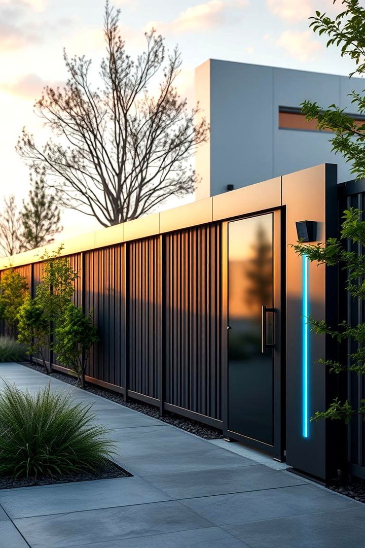 Advanced High Tech Smart Privacy Fence - 22 Privacy Fence Ideas