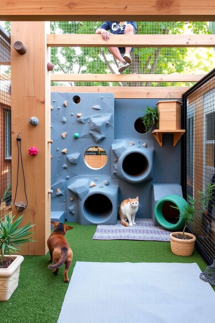 Adventure Infused Catio - 22 Outdoor Catio Ideas