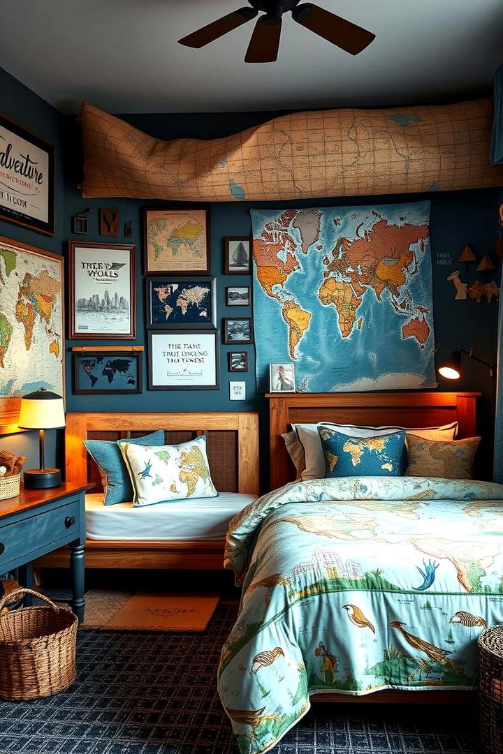 Adventure Themed Decor - 22 Boys Room Ideas