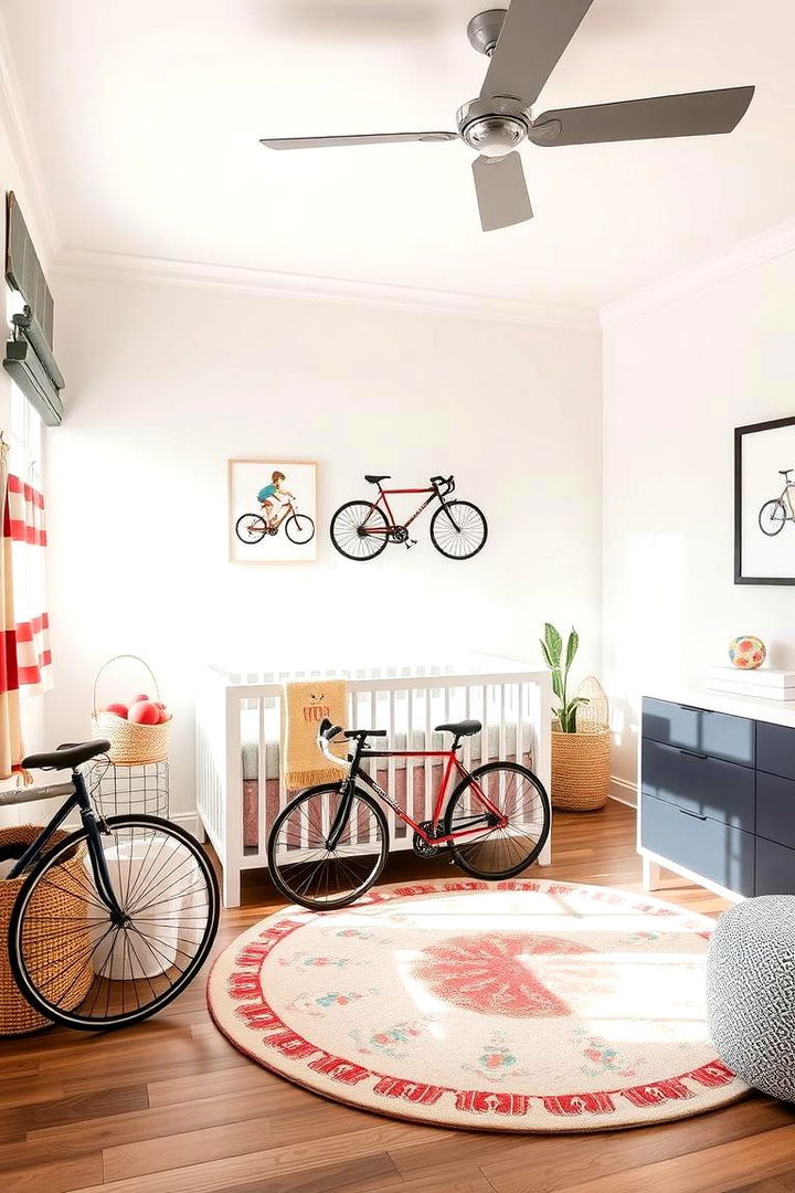 Adventurous Cycling Inspiration - 22 Sports Nursery Ideas