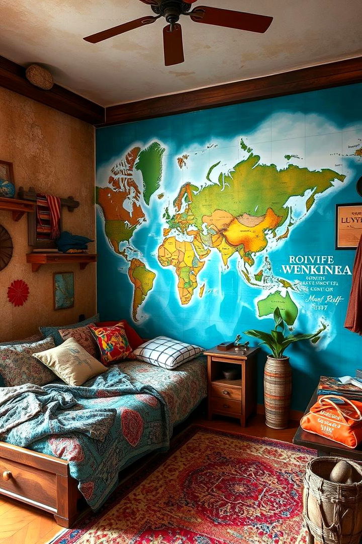 Adventurous Travel Themes - 22 Boys Room Paint Ideas