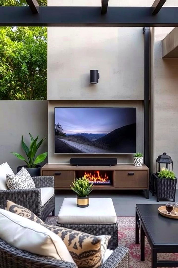 Aesthetic Excellence in Outdoor TVs - 22 Outdoor Tv Ideas