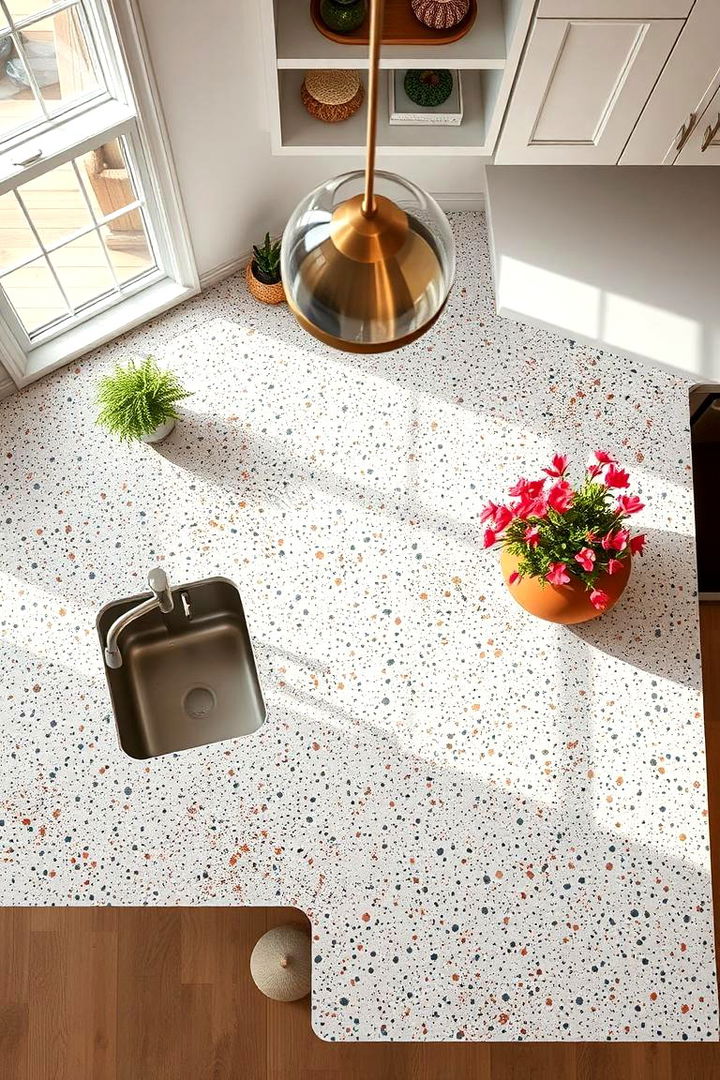Affordable Luxury for Kitchens - 22 Terrazzo Kitchen Countertops