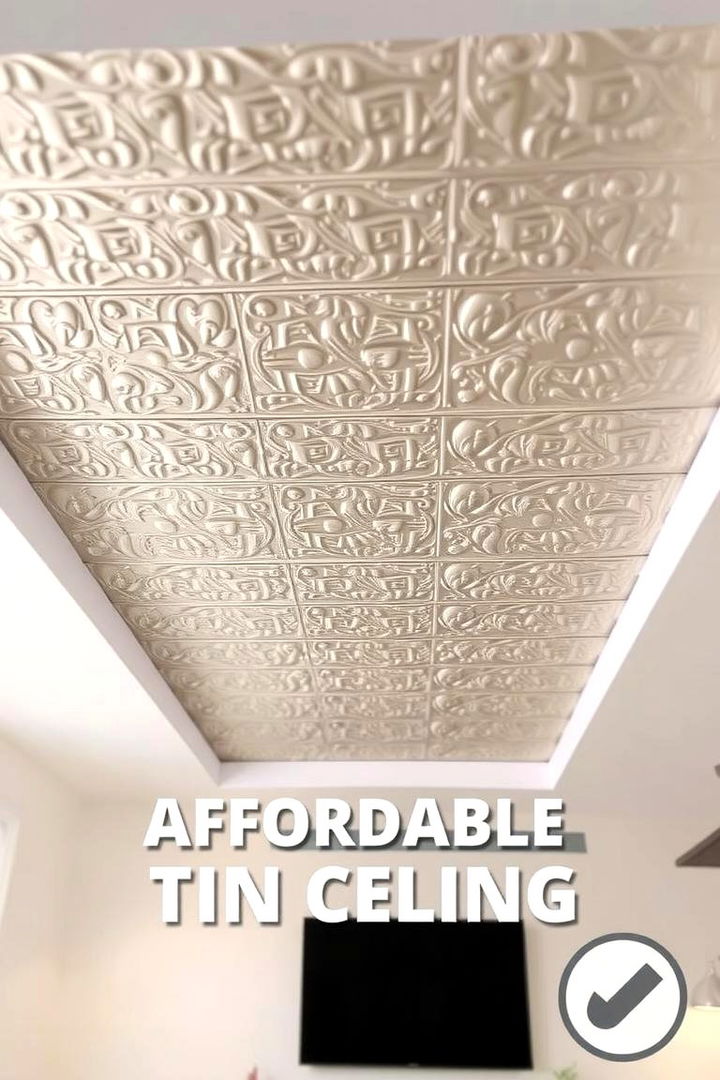 Affordable Tin Ceiling Solutions for Design - 22 Tin Ceiling