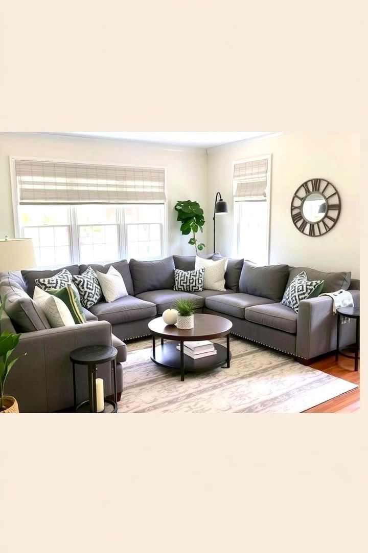 Affordable Trendsetting Design - 22 Grey Sectional Living Room Ideas