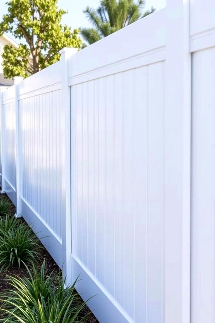 Affordable Vinyl Fence Solutions - 22 Cheap Privacy Fence Ideas