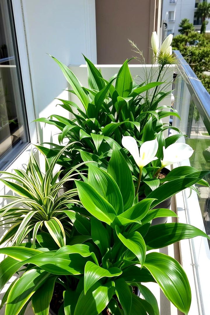 Air Purifying Plant Collection - 22 Green Balcony Ideas