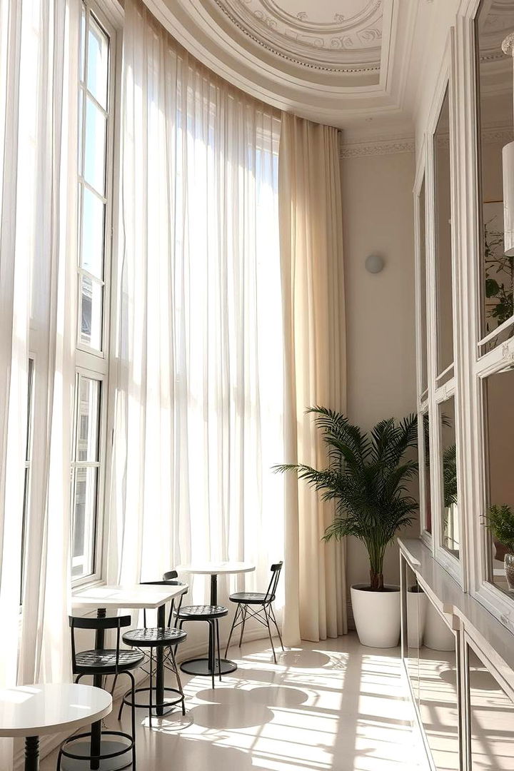 Airy Light Filled Interiors - 22 Parisian Themed Bedroom Ideas