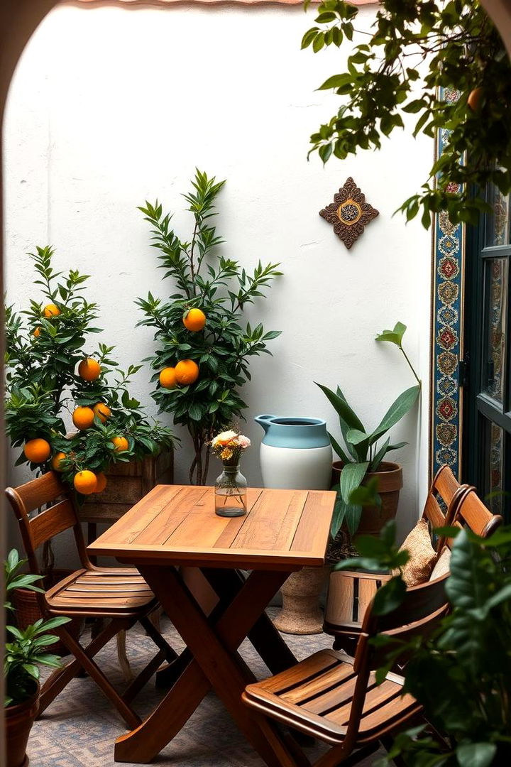 Al Fresco Dining Nooks with Spanish Flair - 22 front yard spanish style landscaping ideas