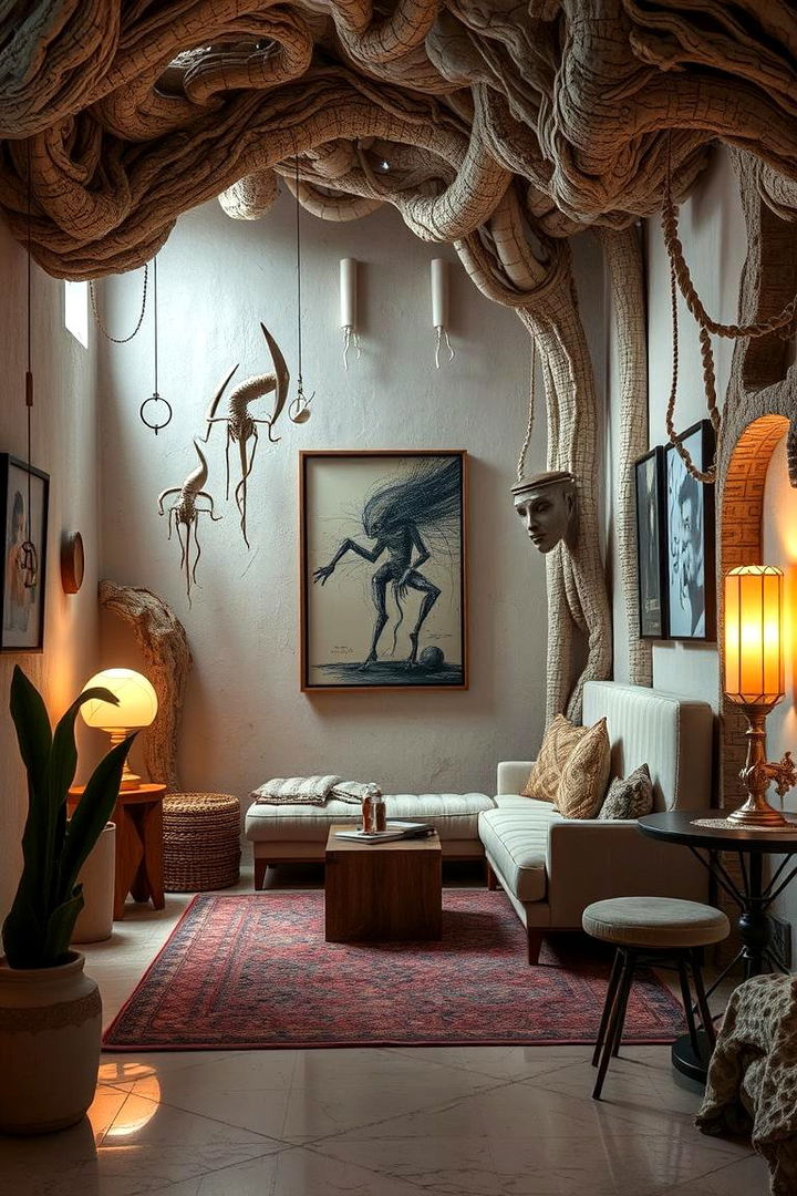 Alien Design Accents - 22 Space-themed Room Ideas