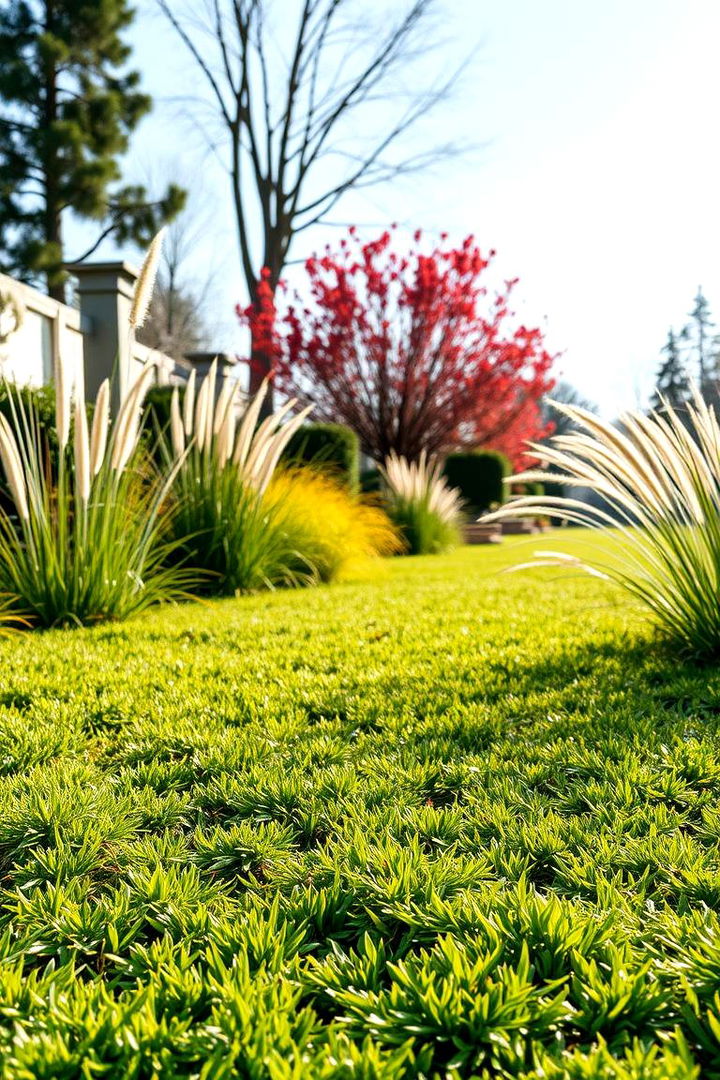 All Season Turf for Year Round Appeal - 22 Backyard Turf Ideas