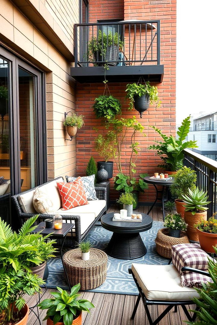 All Season Versatility Spot - 22 Bedroom Balcony Ideas