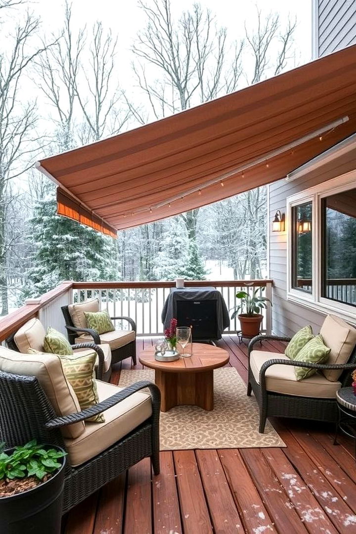 All Weather Cozy Deck - 22 2nd Floor Deck Ideas