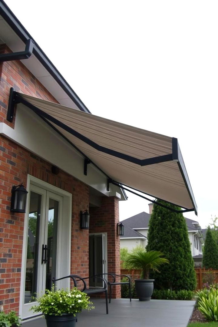 All Weather Durable Awning - 22 Front Porch Awning Ideas