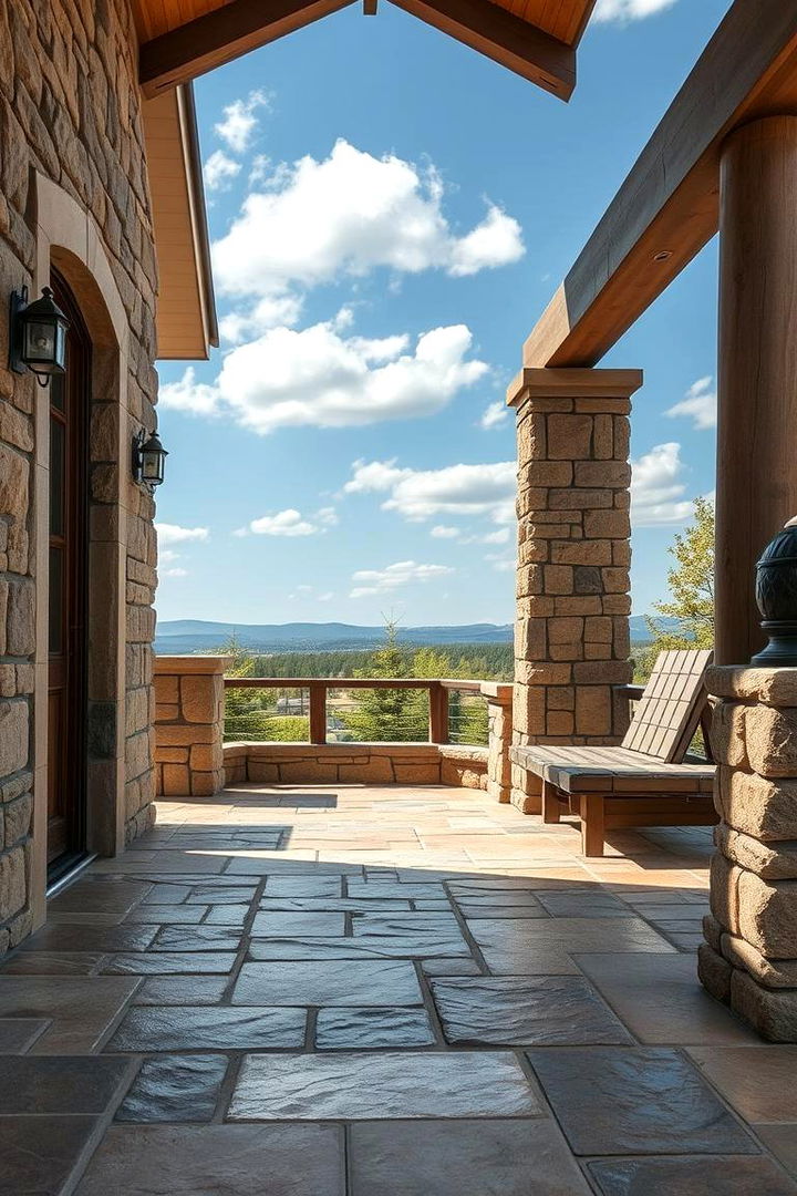 All Weather Stone Durability - 22 Stone Porch Ideas