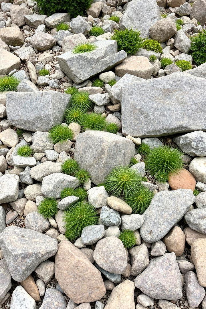 Alpine Rock Garden - 22 Small Walled Garden Ideas