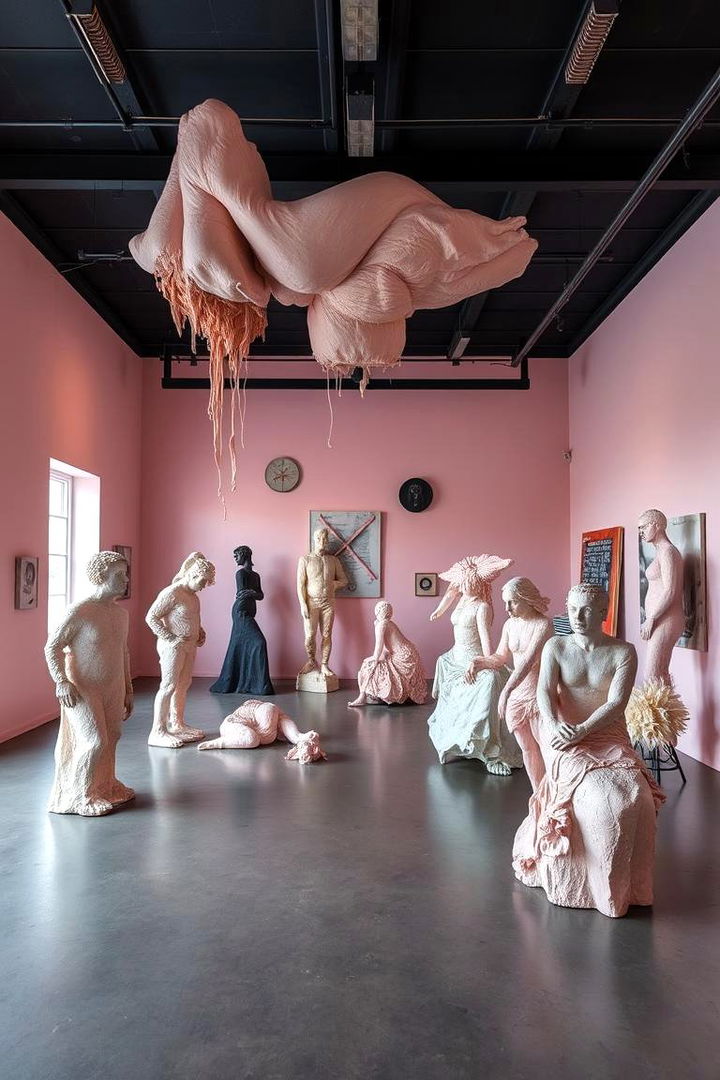 Alternative Art Installations - 22 pastel goth bedroom ideas