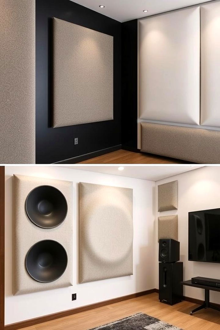 Ambient Acoustic Treatments - 22 Home Theater Ideas