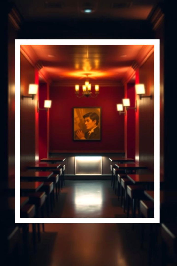 Ambient Burgundy Lighting Ideas - 22 Burgundy Living Room Ideas