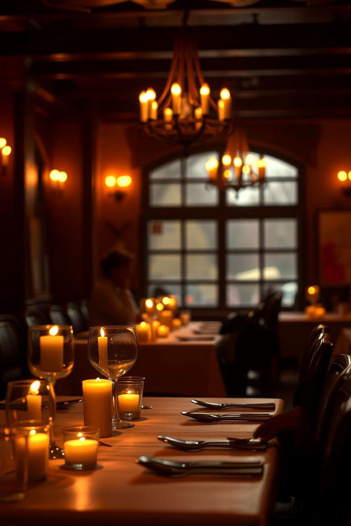 Ambient Candle Glow - 22 Glam Dining Room Ideas