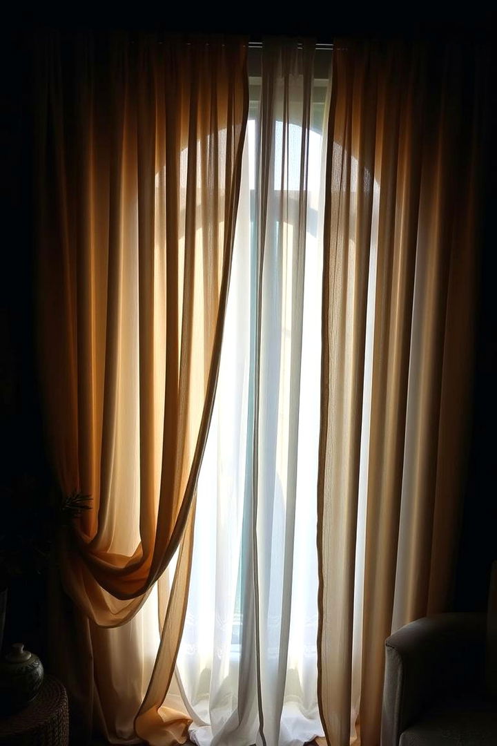 Ambient Drapery and Curtains - 22 Dark Boho Bedroom Ideas
