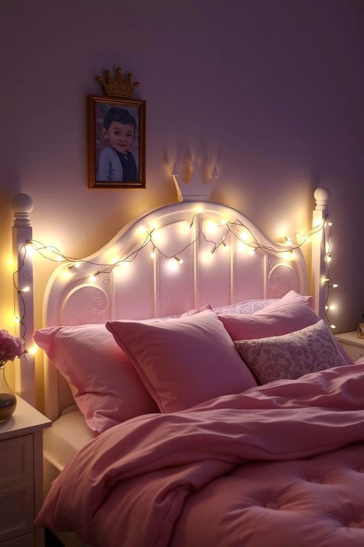 Ambient Fairy Light Glow - 22 Princess Room Ideas