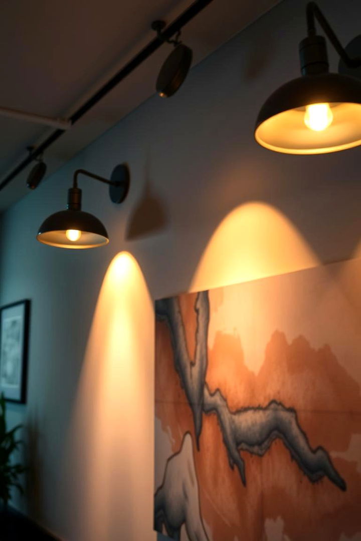 Ambient Lighting Accents - 22 Blank Wall Ideas