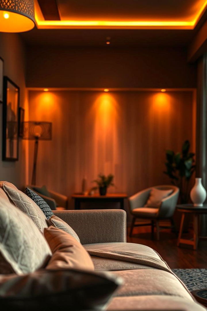 Ambient Lighting Effects - 22 Chanel Bedroom Ideas