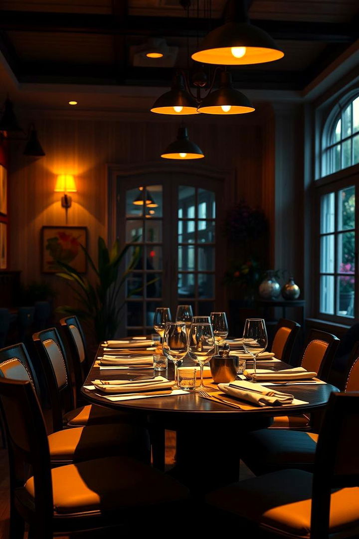 Ambient Lighting Effects for Mood Enhancement - 22 Mid-century Modern Dining Rooms