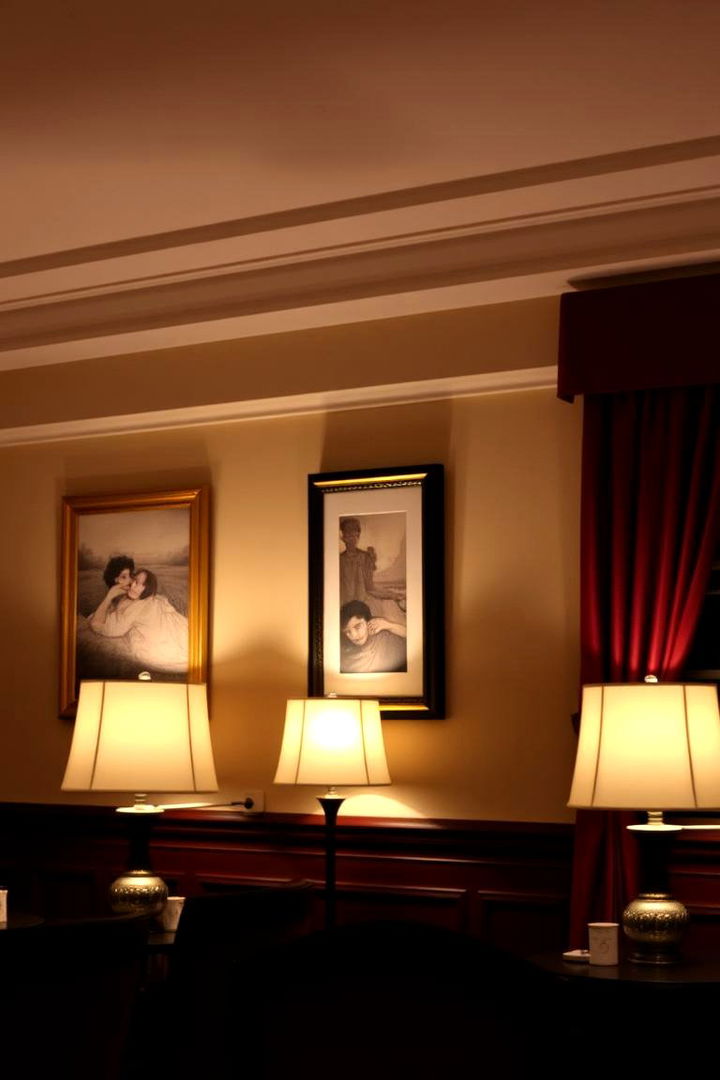 Ambient Lighting Enhancements - 22 Burgundy Bedroom Ideas