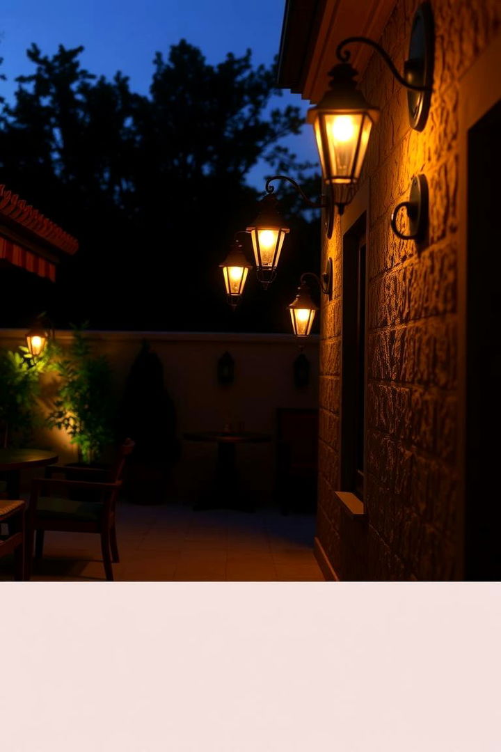 Ambient Lighting Features - 22 spanish style patio ideas