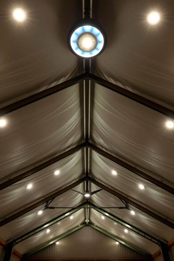 Ambient Lighting Highlights - 22 Shed Ceiling Ideas