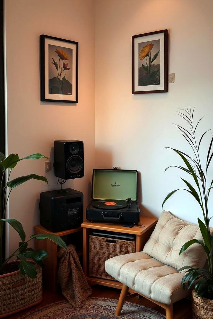 Ambient Music Corner - 22 Snug Room Ideas