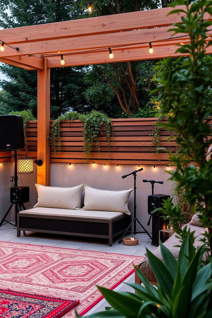 Ambient Music Zones - 22 Backyard Wedding Ideas