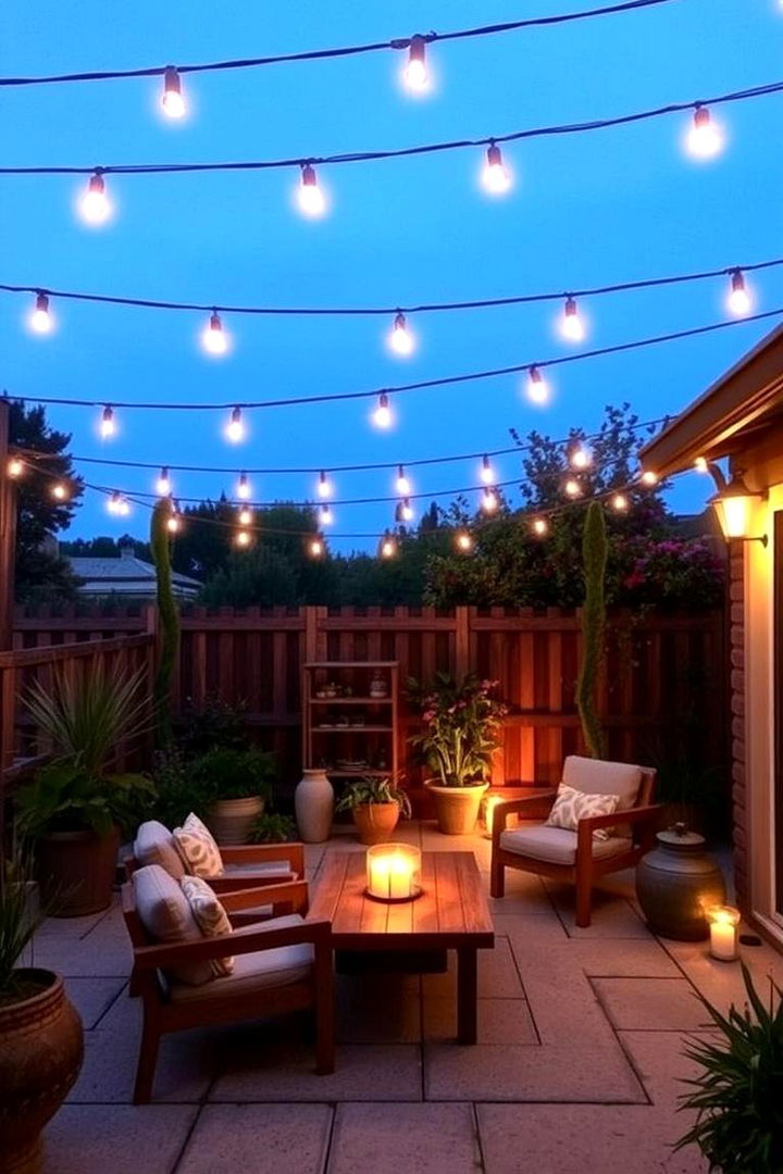 Ambient Relaxation Settings - 22 Patio String Light Ideas