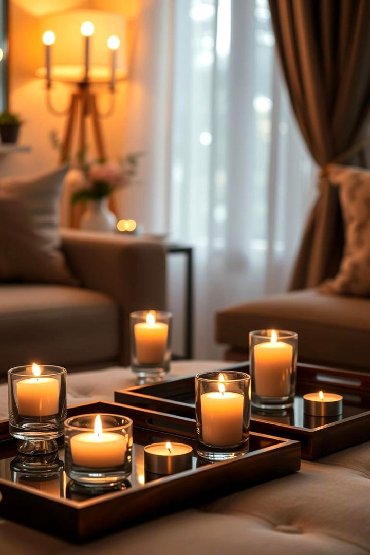 Ambient Scented Candles - 22 Housewarming Decoration Ideas