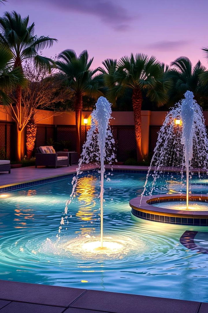 Ambient Sound and Water Features - 22 above ground pool ideas