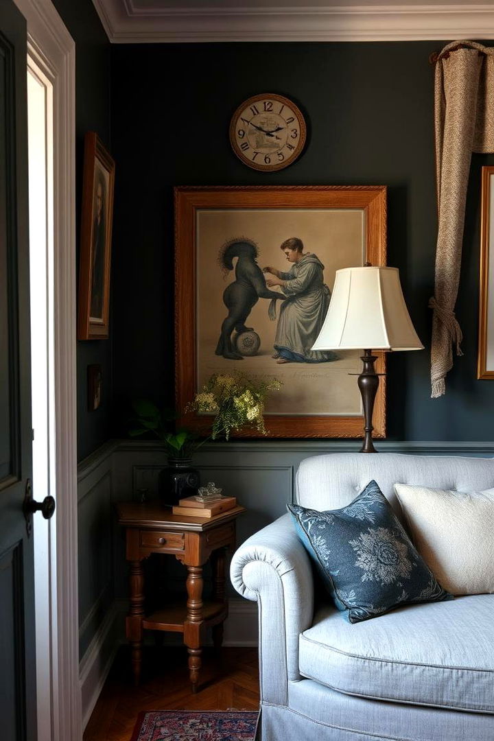 An Overlooked Corner of Antiquity - 22 dark academia bedroom ideas