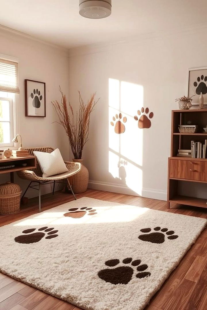 Animal Footprint Accents - 22 Safari Nursery Decor Ideas