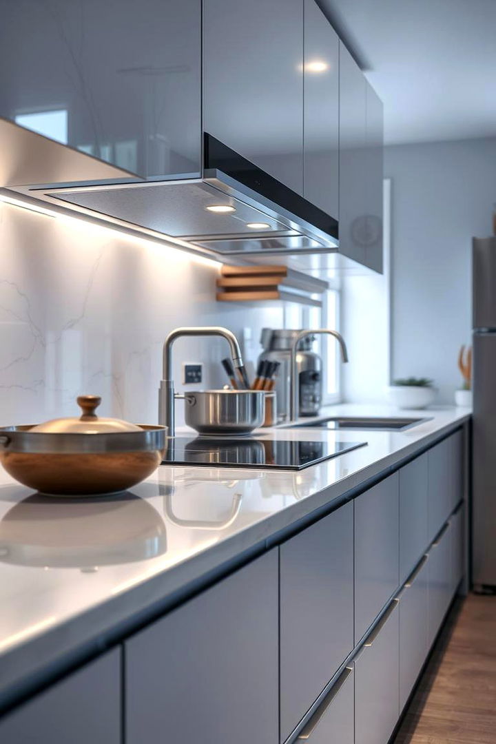 Anti Fingerprint Surfaces - 22 Dirty Kitchen Ideas