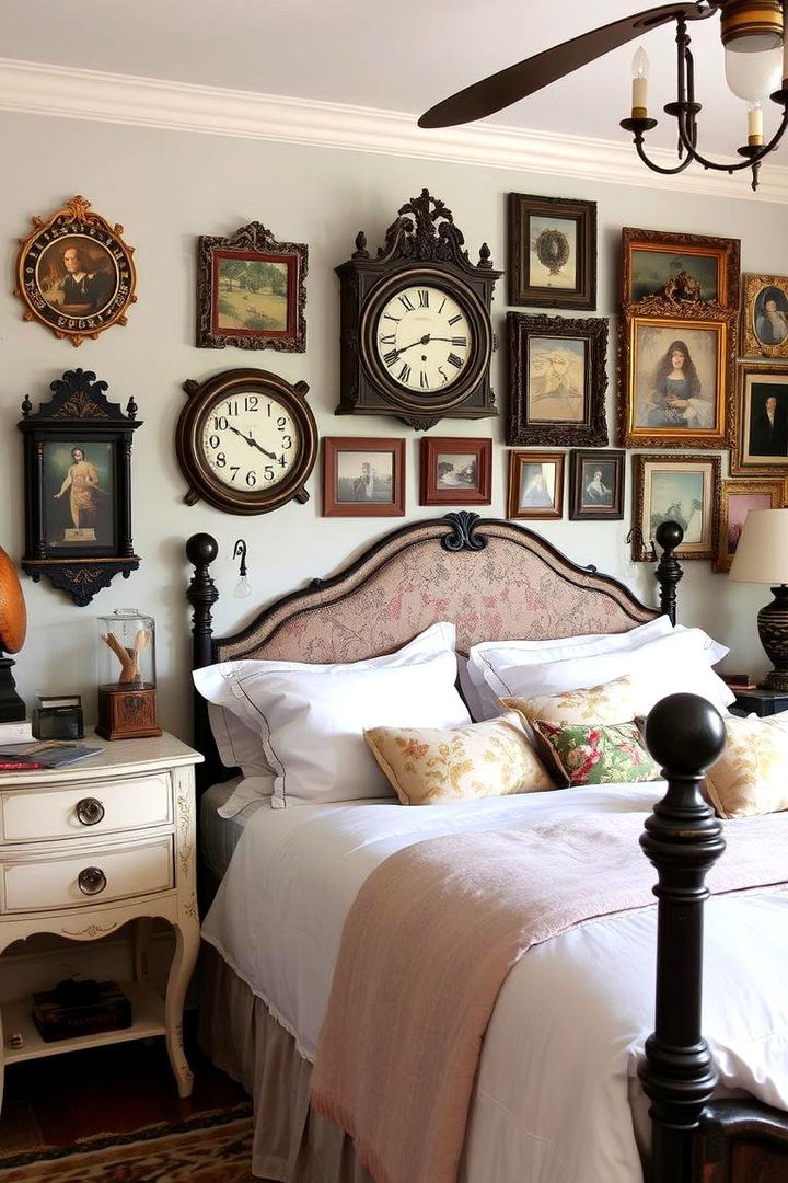 Antique Accents and Relics - 22 Parisian Themed Bedroom Ideas