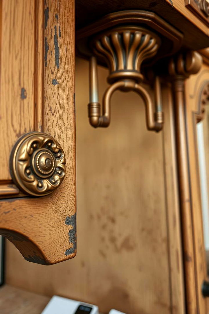 Antique Cabinetry Fixtures - 22 Farmhouse Kitchen Ideas
